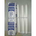 palm wax household white candles